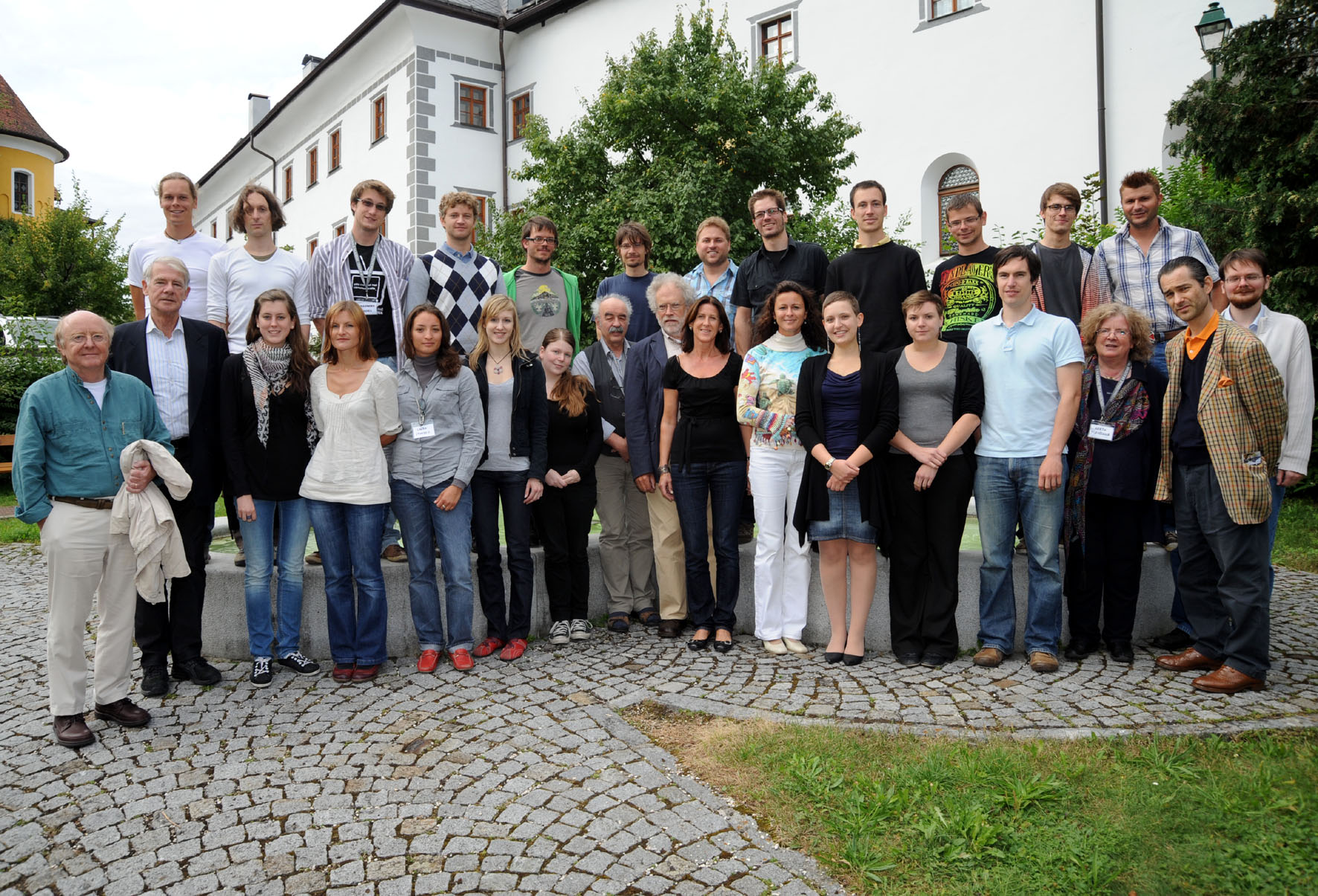 Invited participants of the workshop "Die Zeit und das Denken".
